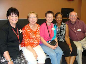 Malin Price, Edna Zimmer, Carol Kemp, Cheryl Pendleton, Jim Zimmer